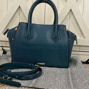 Rebecca Minkoff Perry Satchel Crossbody Gold Hardware